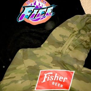 Hoodies with cool prints Fisher and Fice